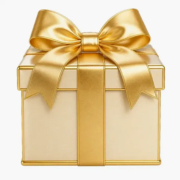 Wrapped gift box — SlotsCharm